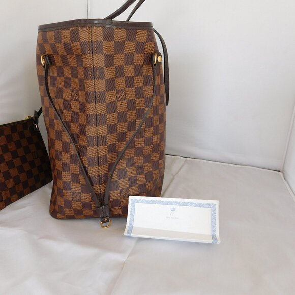 Louis Vuitton GM Neverfull with pouch - Picture 2 of 10
